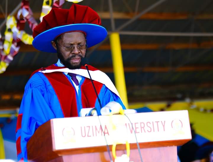 Thank you Professor Peter Anyang Nyong'o,Governor,Kisumu County for Gracing the Graduation Ceremony.