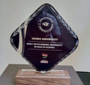 African Academia Conference & Awards 2023 Monumental and Earth Breaking award to Uzima University as the MOST Outstanding University in Health Science in the Continent of Africa, September 22nd 2023 at the Serena Dar-es-salaam (TZ)