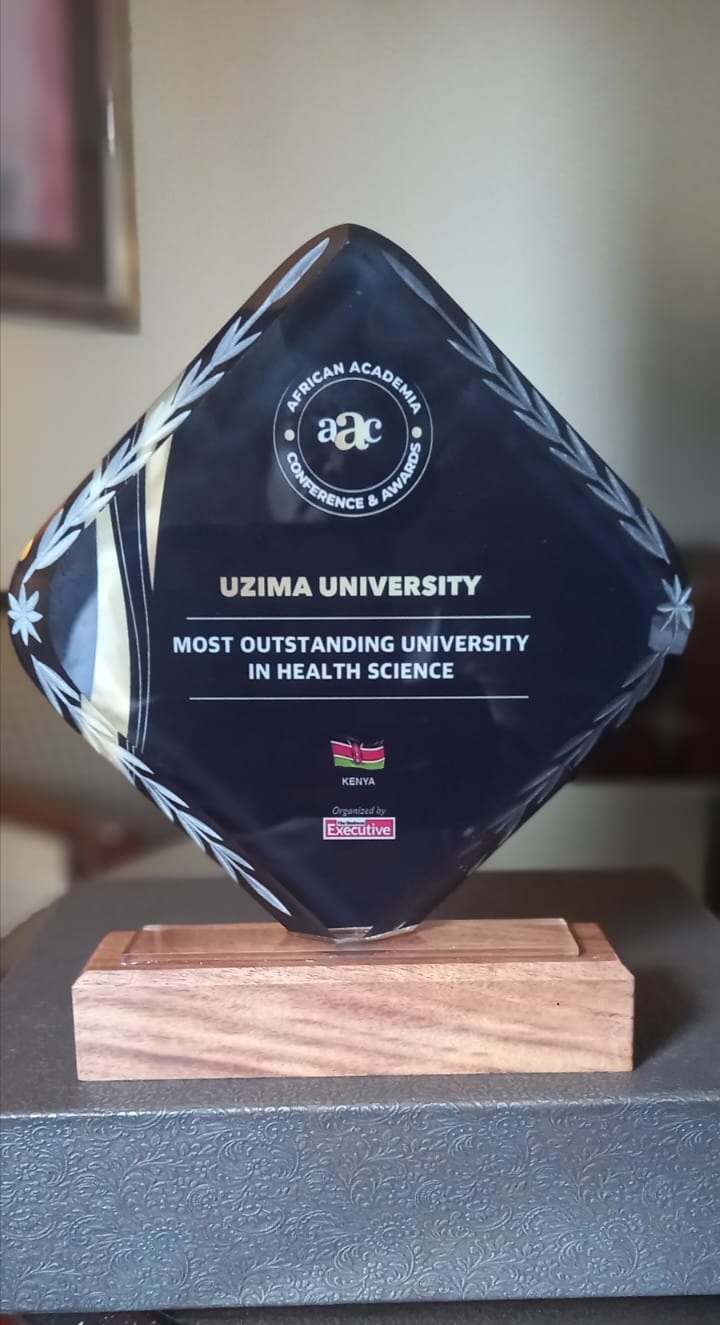 Congratulations to Uzima University Kisumu for being the Most Outstanding University in Health Sciences at the Africa Academy Awards that was held at the serena in Daresalaam Tanzania.