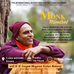 Visiting Monk, His Holiness Svayam Bhagavan Keshav Maharaj,founder,The international Society for Krishna Consciousness